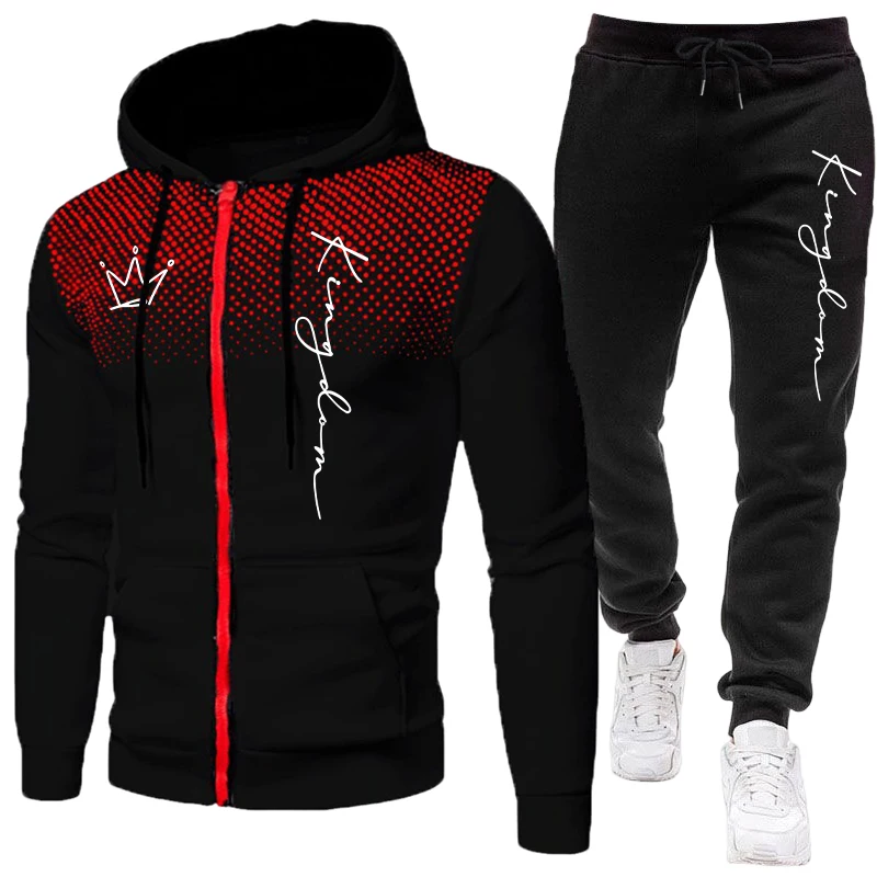 Winter Clothing Gear - King Herenjas Trainingspak Casual Sweatshirt met
