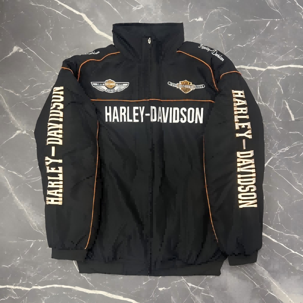 Winter Clothing Gear - Harley Davidson Man Borduurjack Herfst Winter