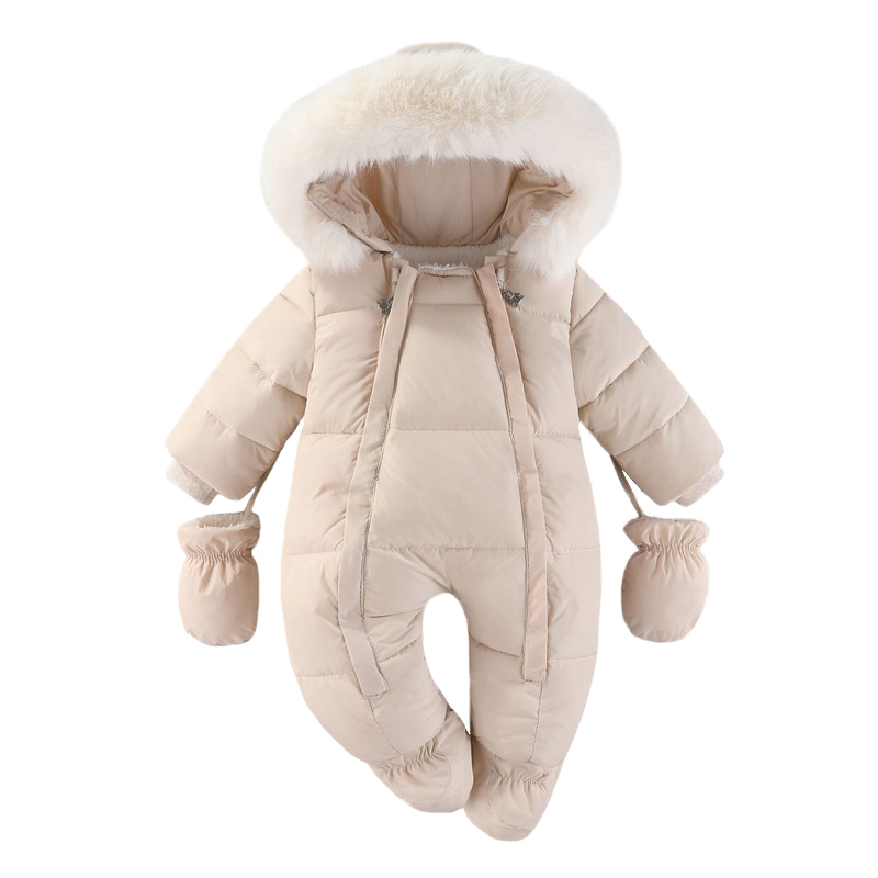 Winter Clothing Baby - Winter pasgeboren baby romper met handschoenen