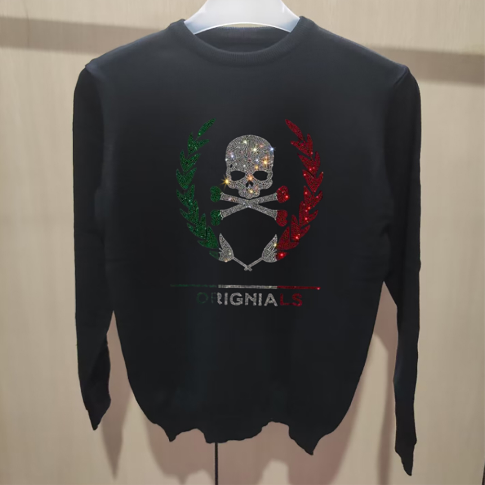 Heren Skull Head Sweatershirts - Winter Clothing English recensie en prijs