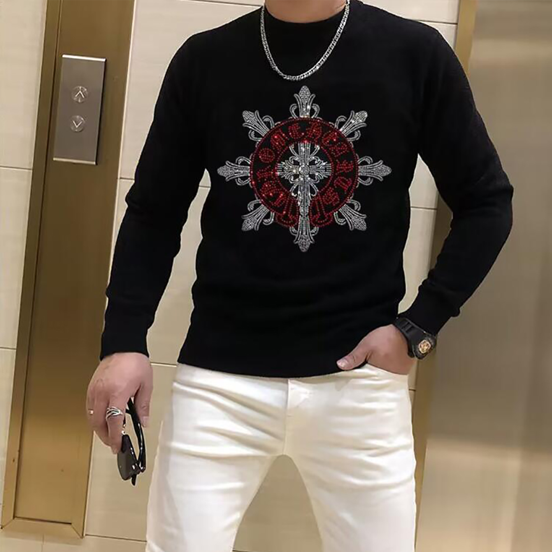 Heren Trui Trendy Merk Skull S - Winter Clothing English recensie en prijs