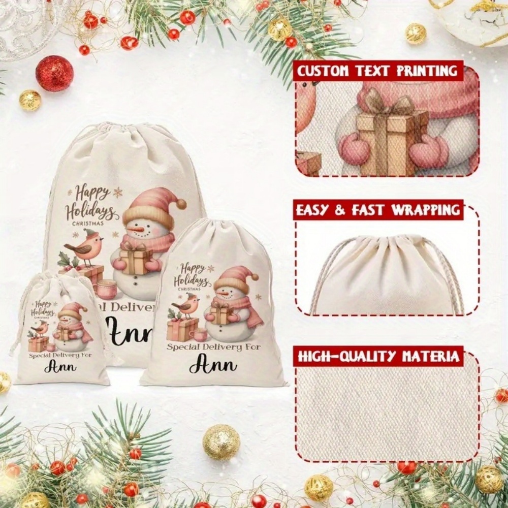 Gepersonaliseerde Kerst Sneeuw - Winter Clothing Name recensie en prijs