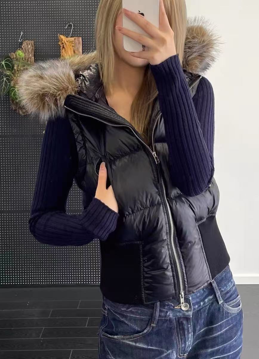 Afneembare mouwen korte sectie - Winter Clothing Sale recensie en prijs