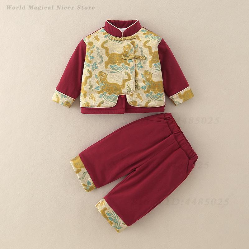 Herfst Winter Dikke Tang Suit  - Winter Clothing Baby recensie en prijs