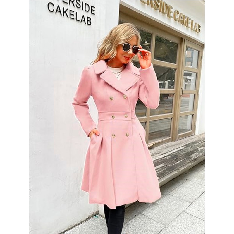 Winter Wollen Dames Trenchcoat - Winter Clothing Sale recensie en prijs