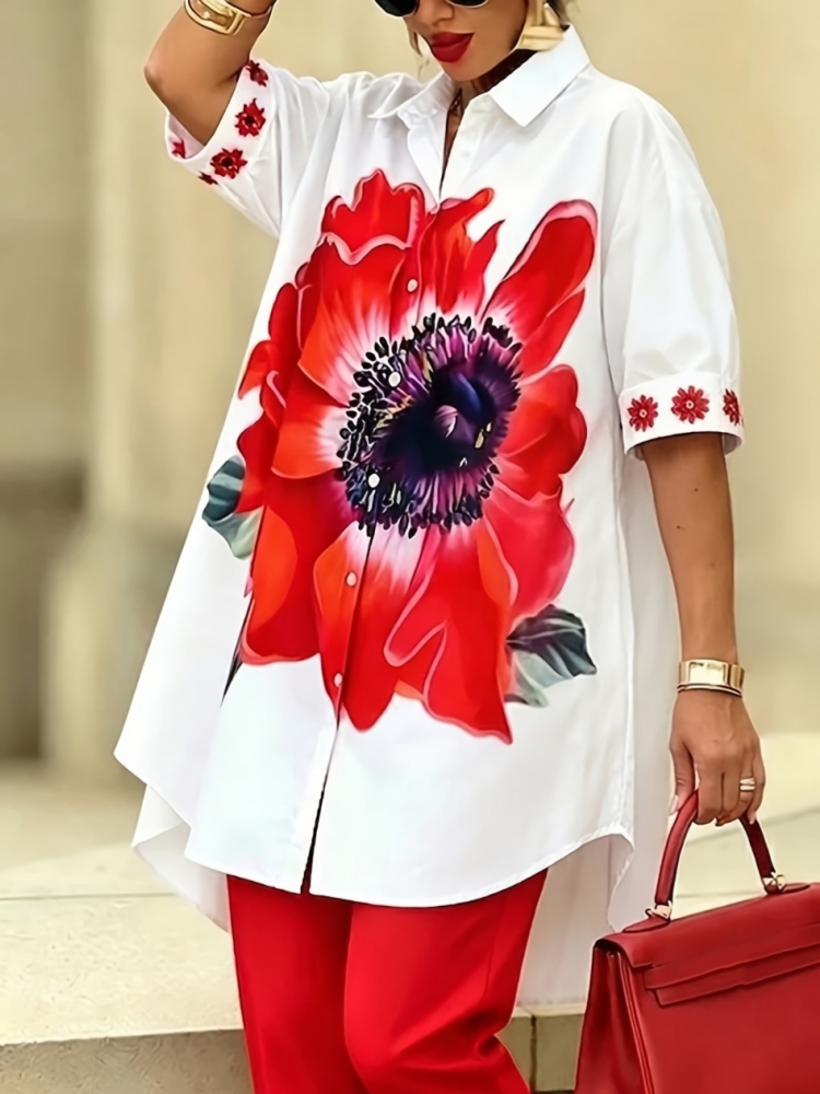 Vintage dames bloemenprint 2-d - Winter Clothing Sale recensie en prijs