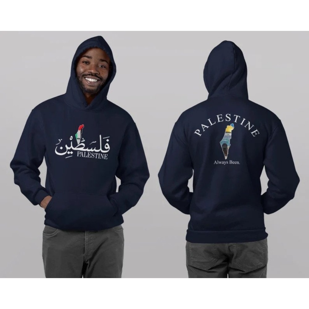 Palestina Hoodie voor/achter b - Winter Clothing Name recensie en prijs