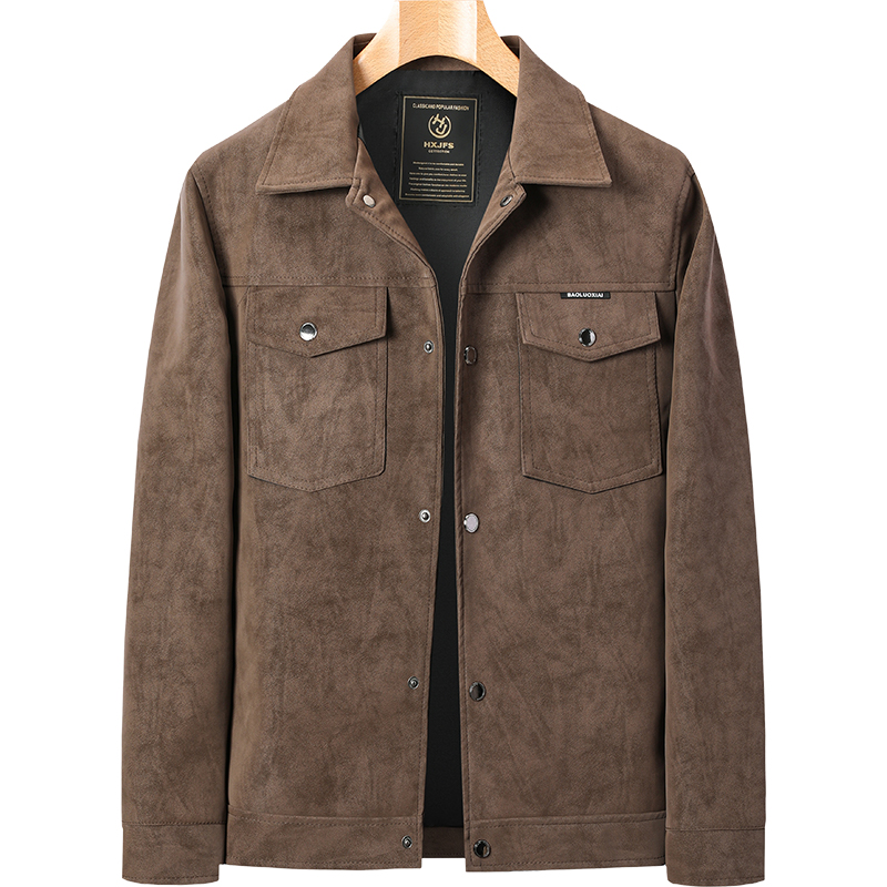 Casual suède jas voor heren He - Winter Clothing Gear recensie en prijs